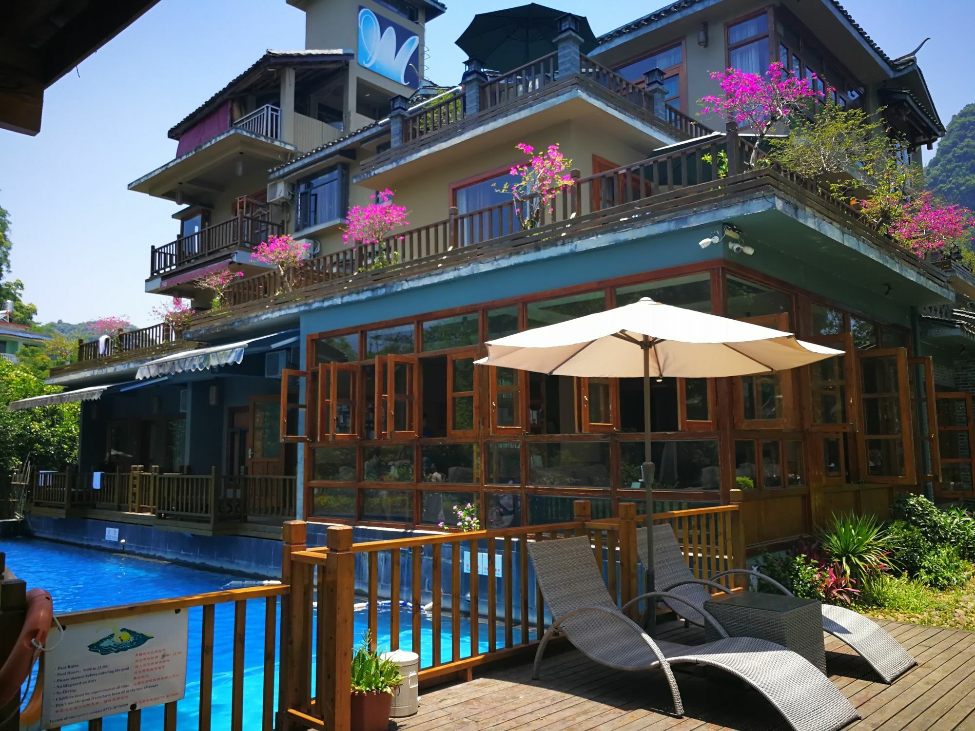Yangshuo Moondance Hotel Exteriör bild